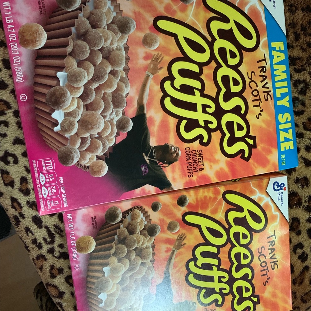 Travis Scott cereal limited edition-SUPER RARE